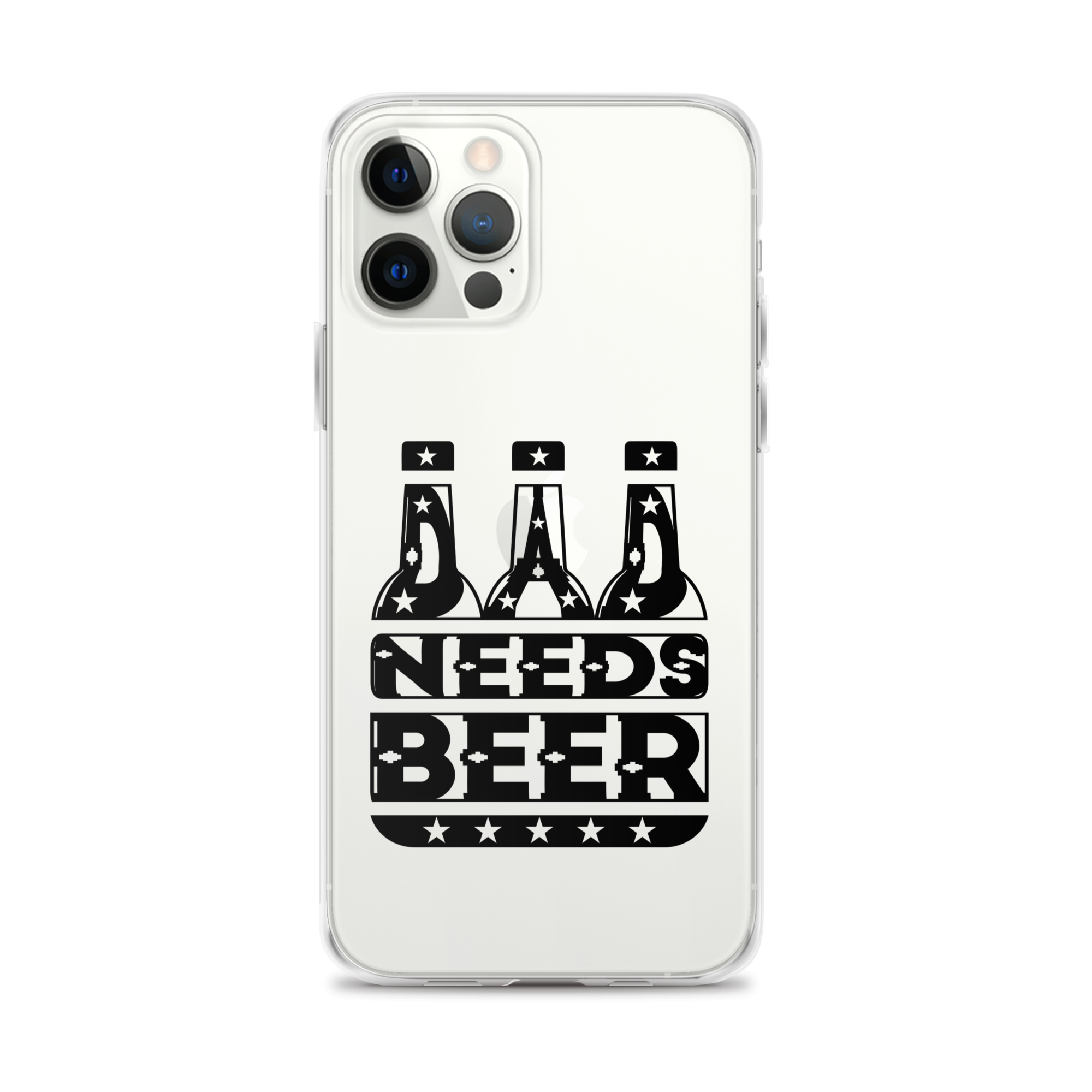 Dad Needs Beer Clear Case for iPhone®