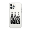 Dad Needs Beer Clear Case for iPhone®