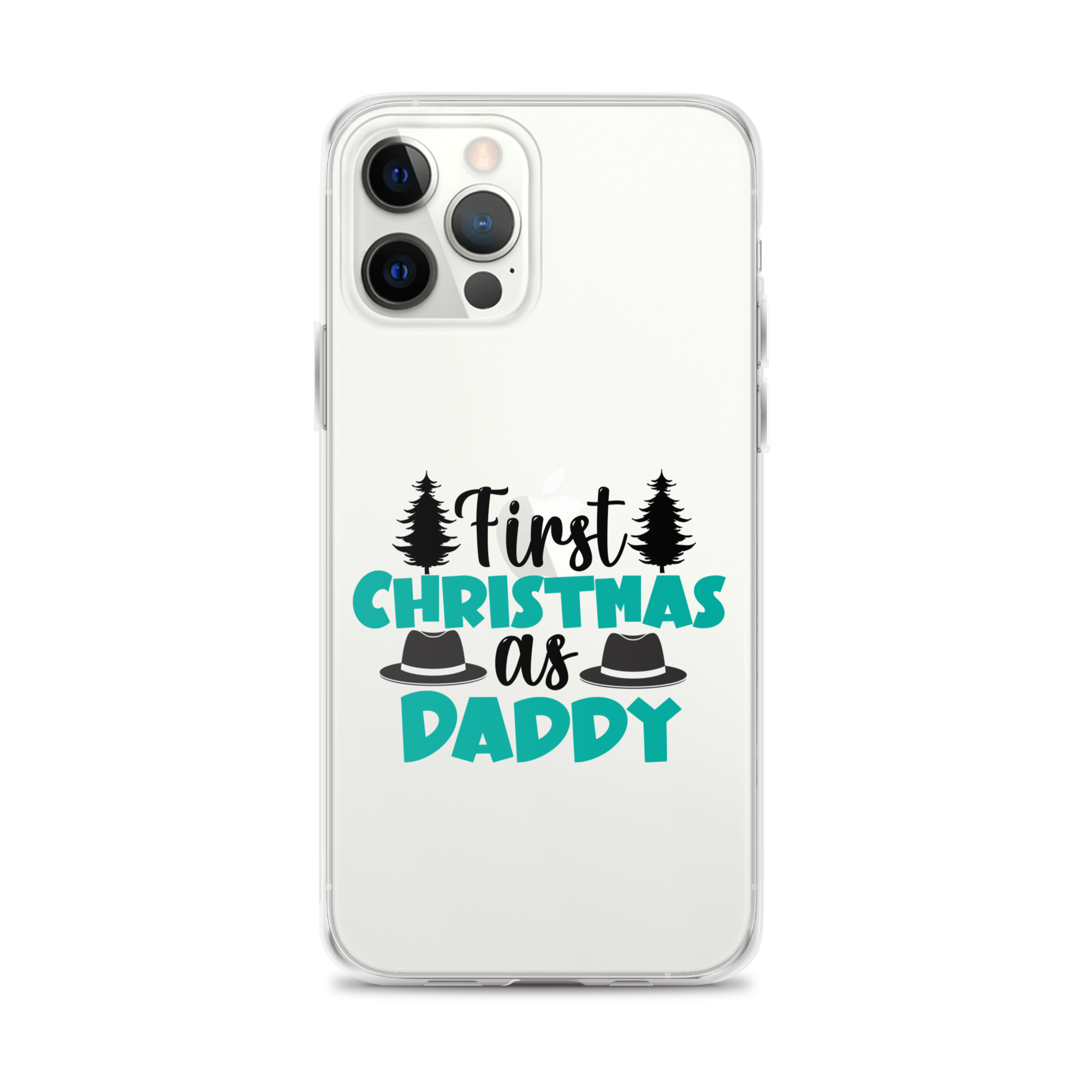 First Christmas As Daddy Clear Case for iPhone®