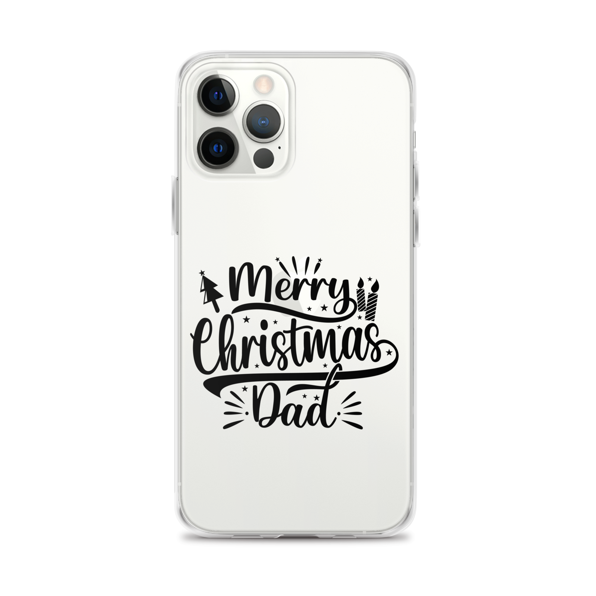 Merry Christmas Dad Clear Case for iPhone®