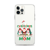 1st Christmas As A Mom Clear Case for iPhone®