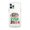 My First Christmas As A mom 2024 Clear Case for iPhone®