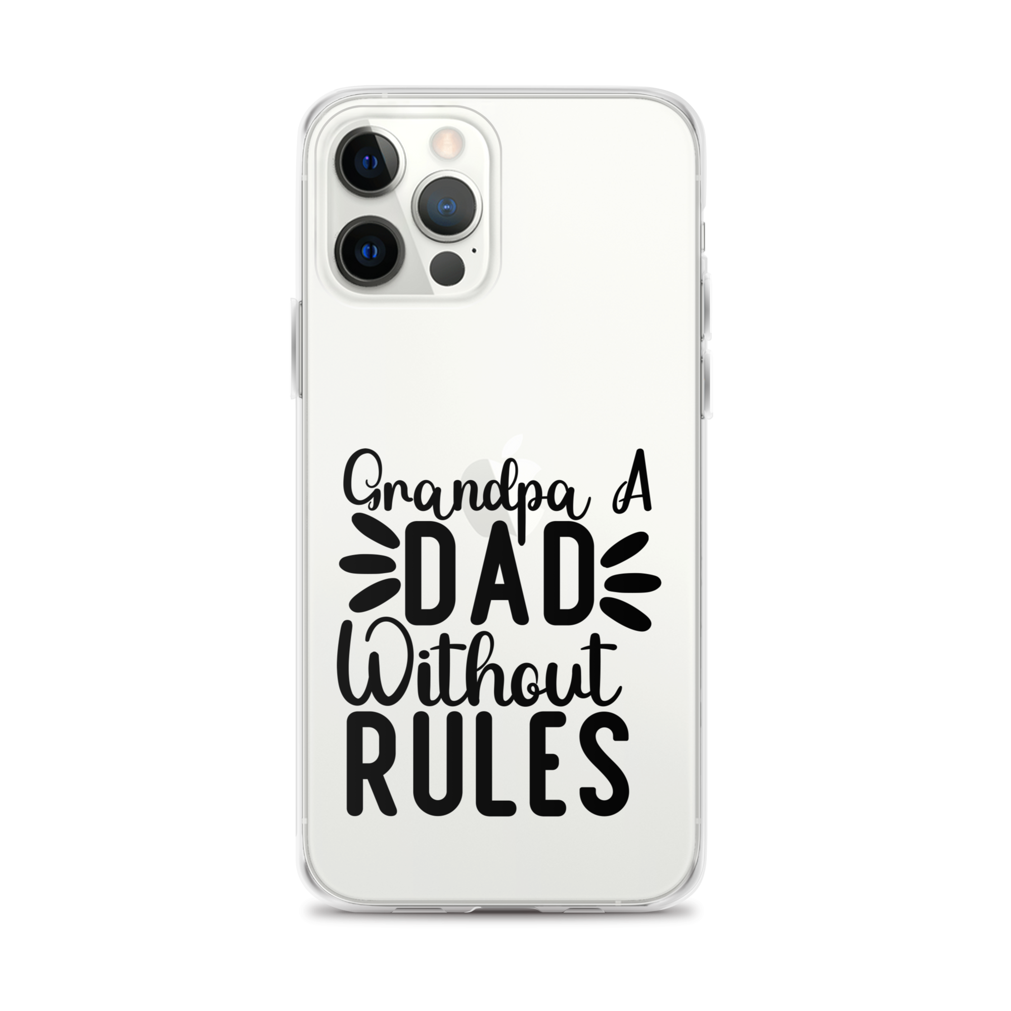 Grandpa A Dad Without Rules Clear Case for iPhone®