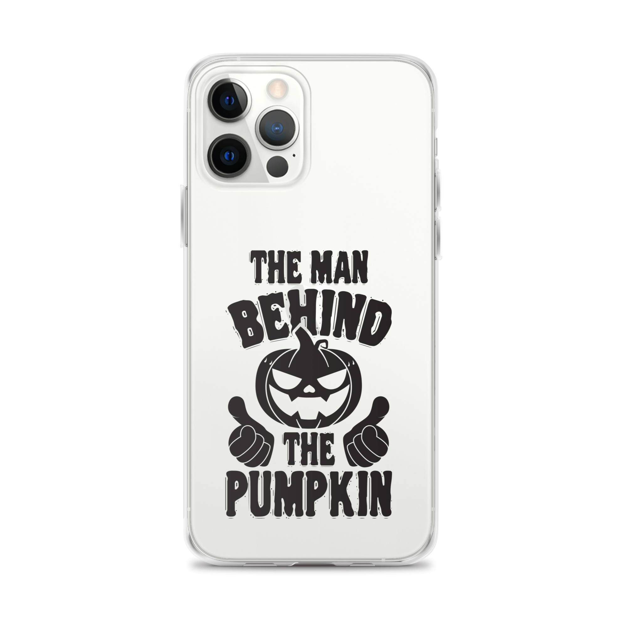 The Man Behind The Pumpkin Clear Case for iPhone®