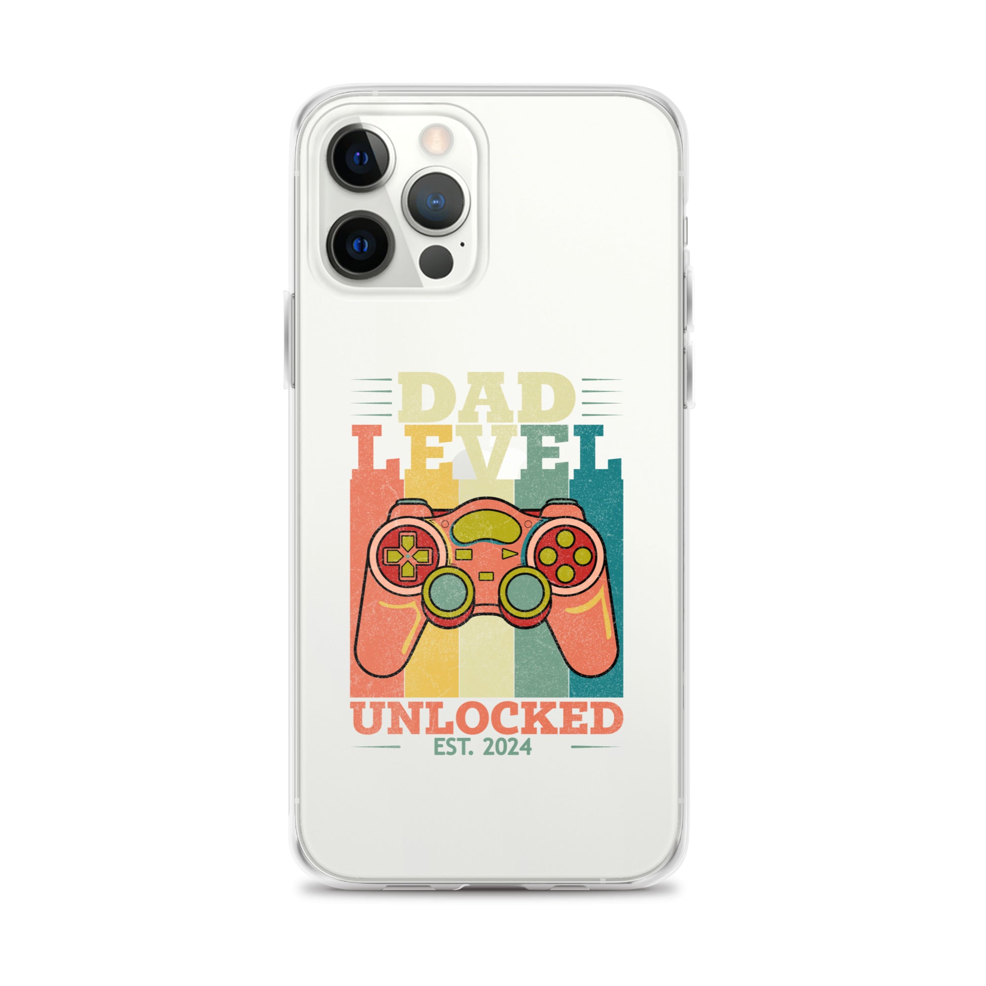 Dad Level Unlocked EST. 2024 Clear Case for iPhone®