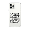 Baby Loading Please Wait Clear Case for iPhone®