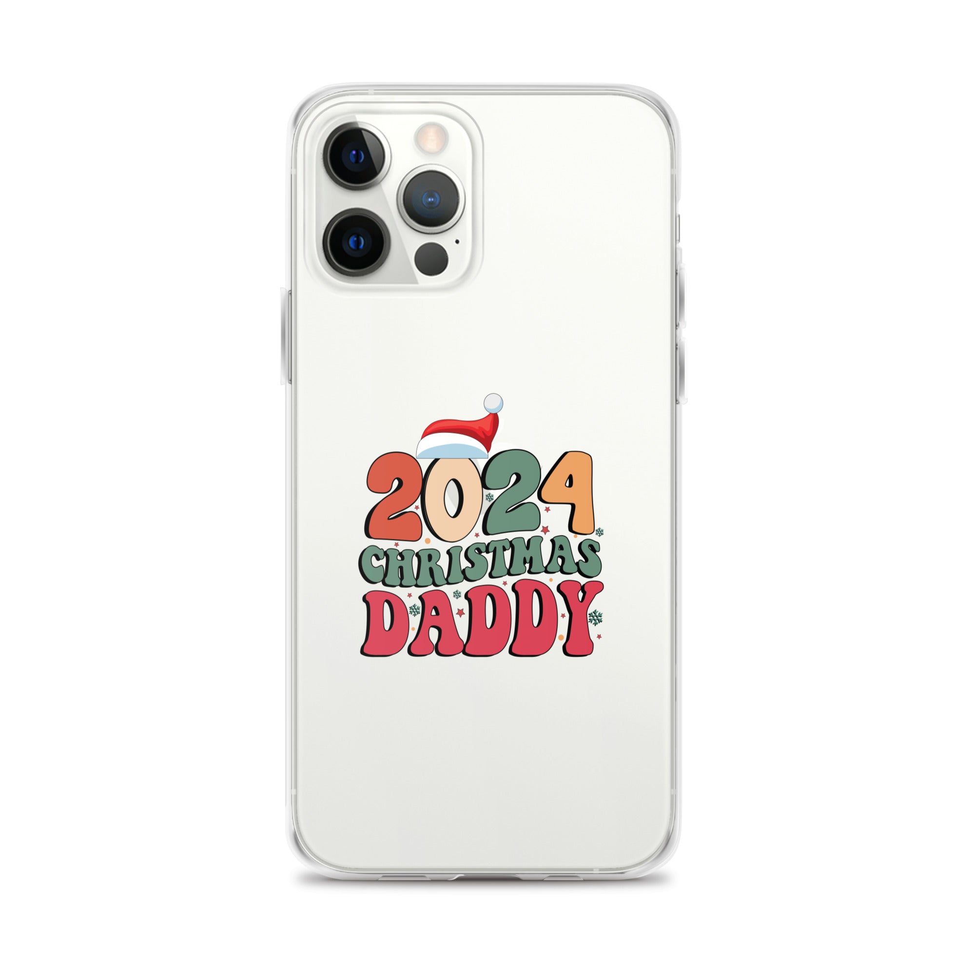 2024 Christmas Daddy Clear Case for iPhone®