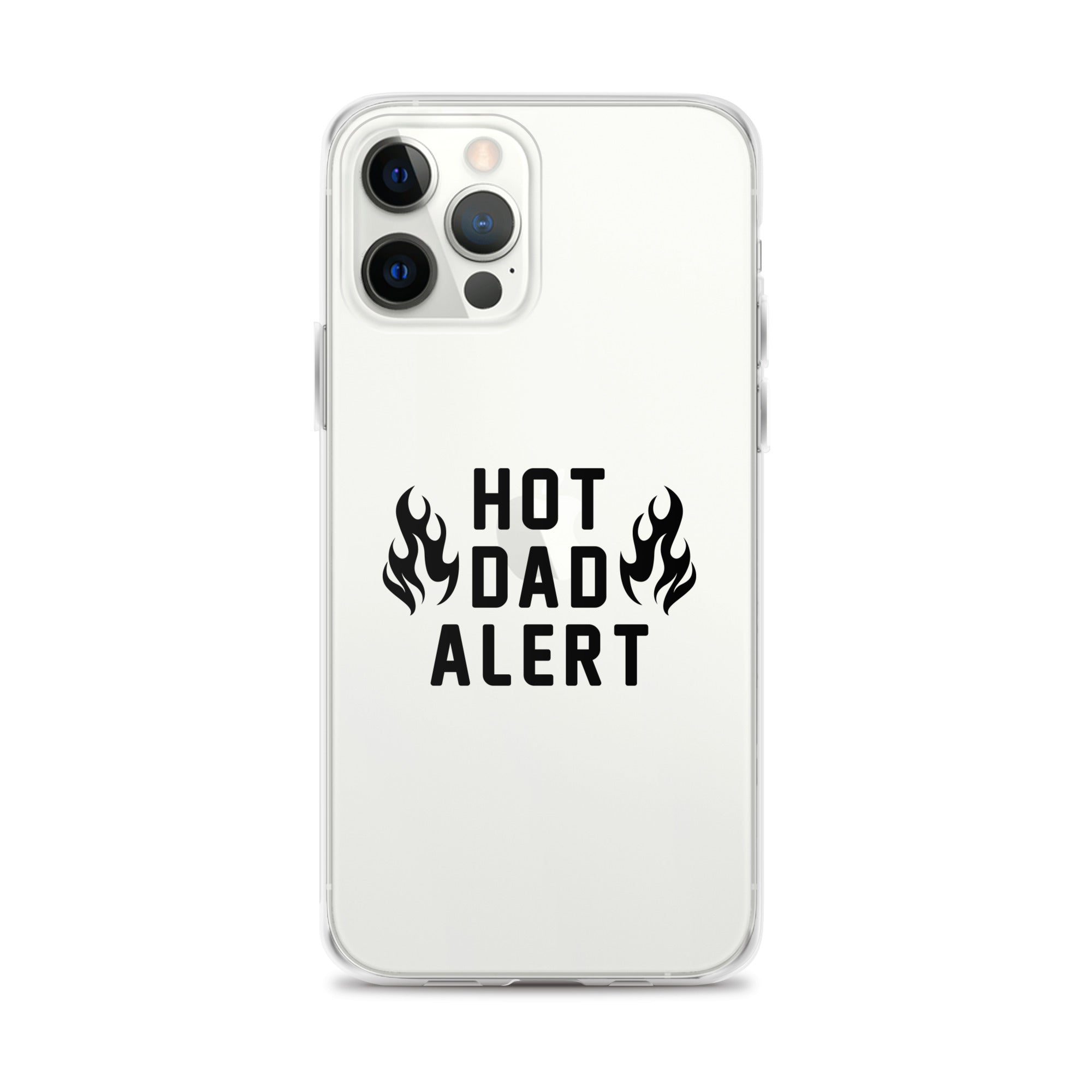 Hot Dad Alert Clear Case for iPhone®