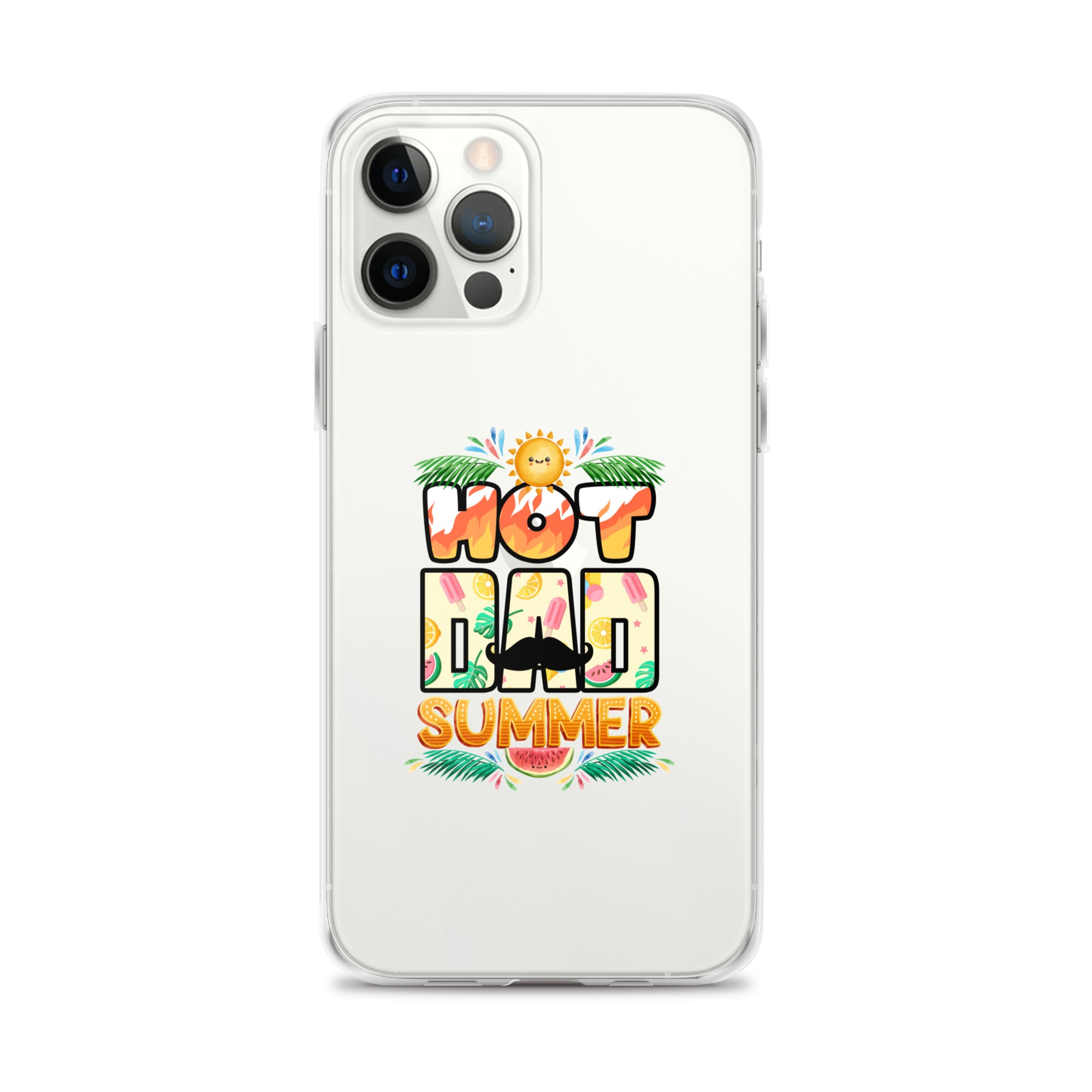 Hot Dad Summer Clear Case for iPhone®