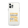 Surviving Fatherhood One Beer At A time Clear Case for iPhone®