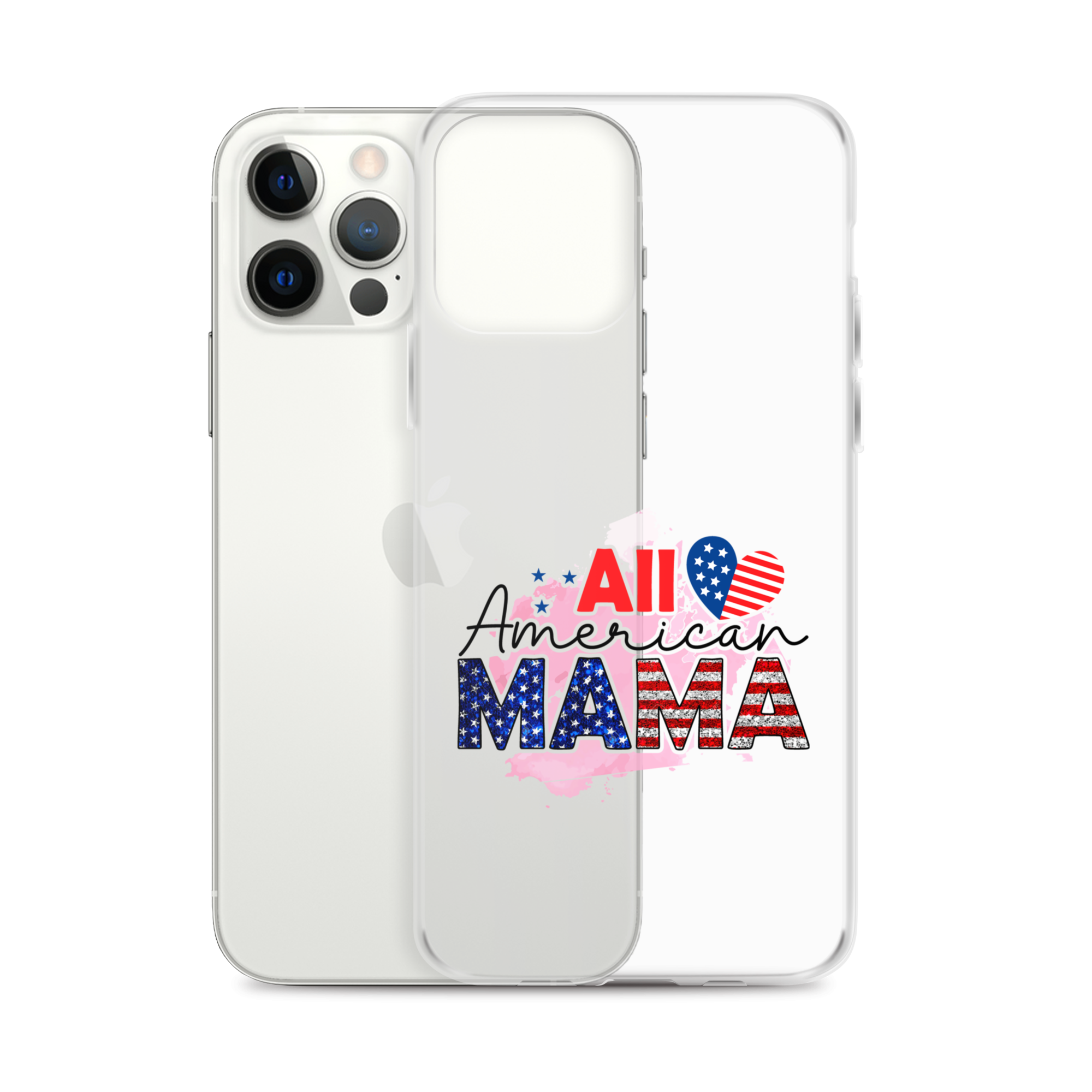 All American Mama Clear Case for iPhone®