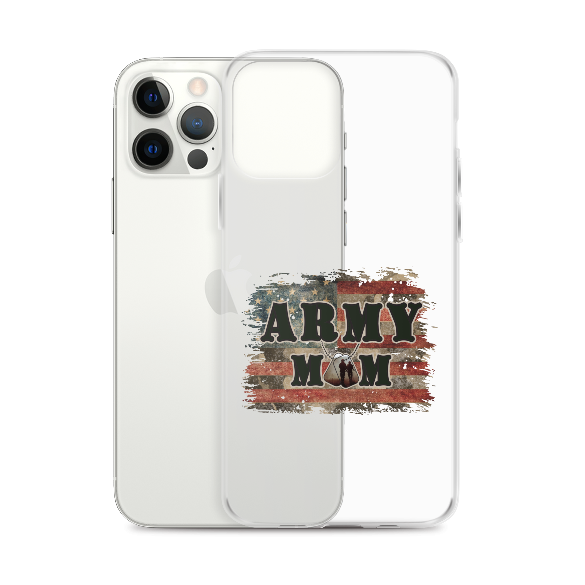 Army Mom Clear Case for iPhone®