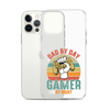 Dad By Day Gamer By Night Clear Case for iPhone®