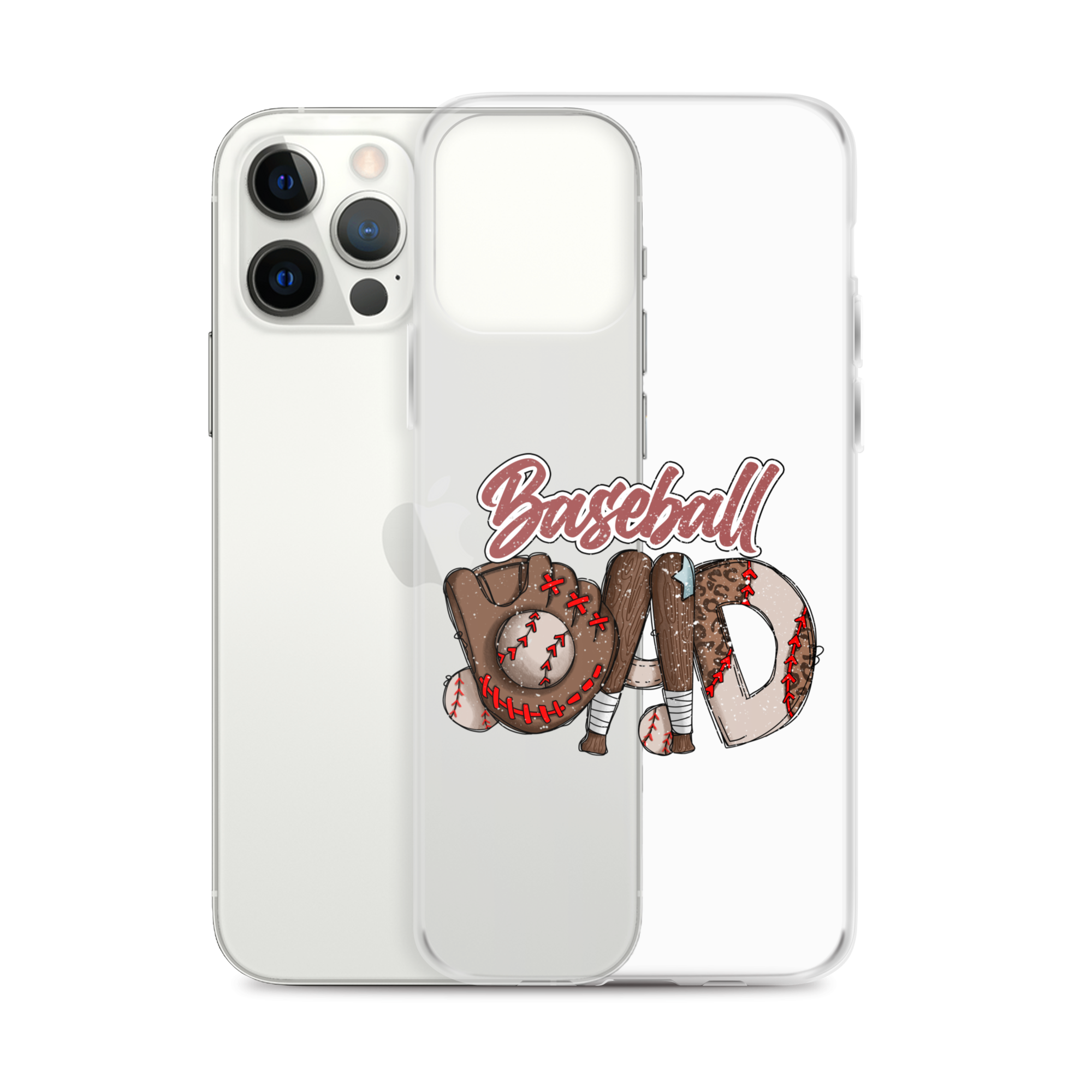 Baseball Dad Clear Case for iPhone®