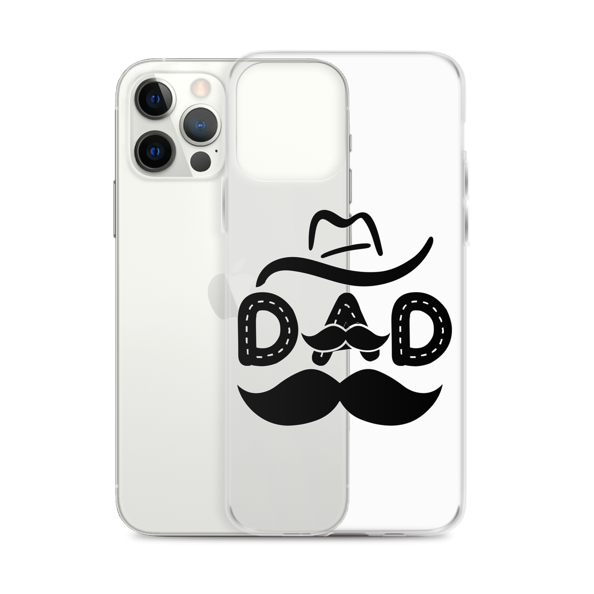 Dad Cowboy Clear Case for iPhone®