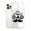 Dad Cowboy Clear Case for iPhone®