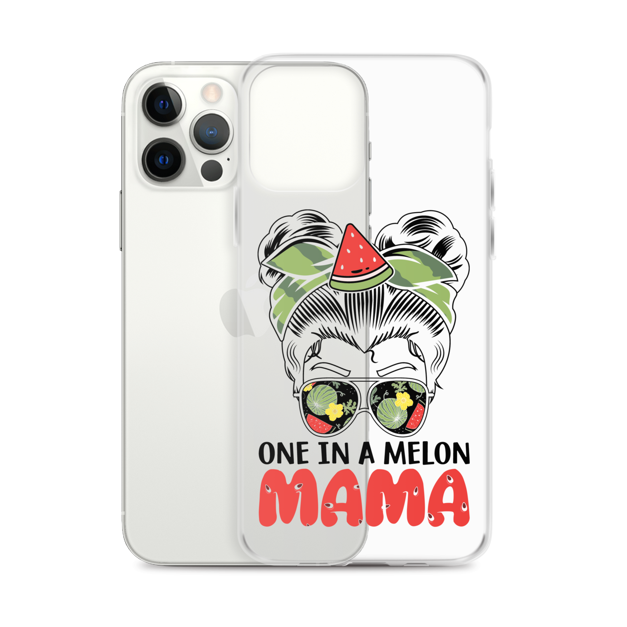 One In A Melon Mama Clear Case for iPhone®