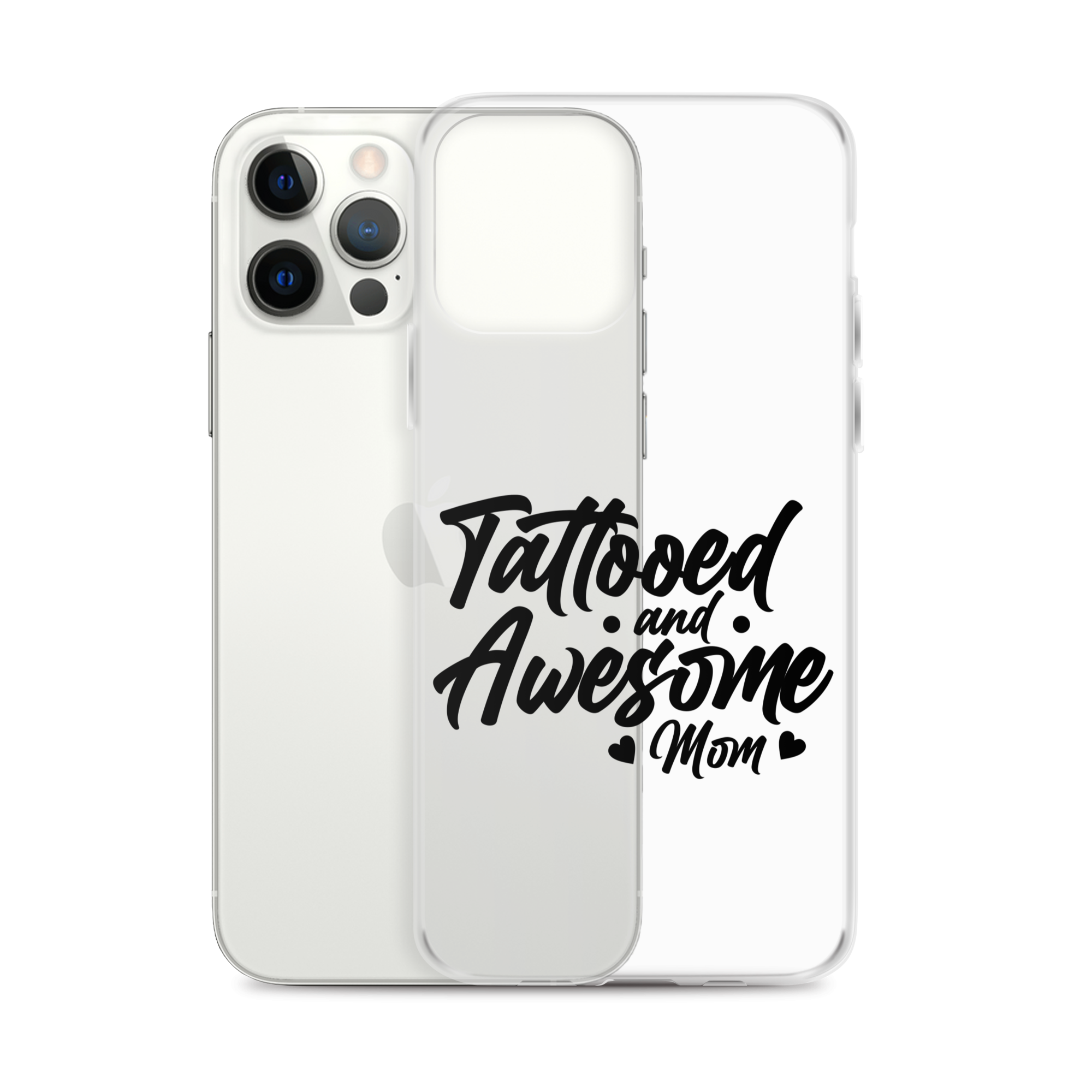 Tattooed And Awesome Mom Clear Case for iPhone®