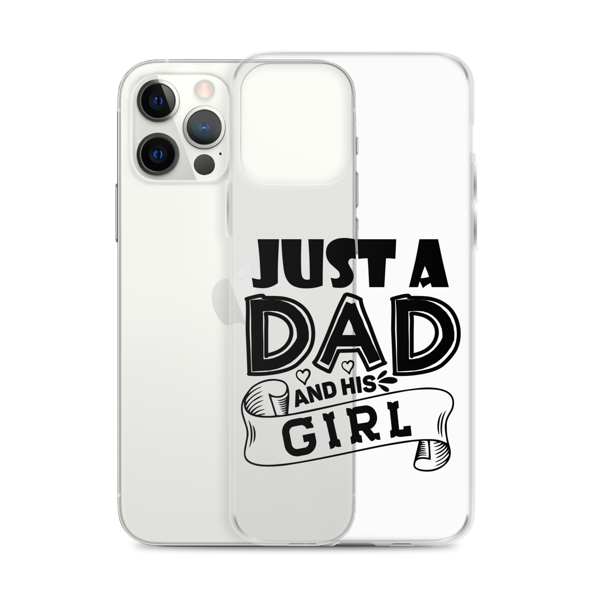 Just A Dad And His Girl Clear Case for iPhone®