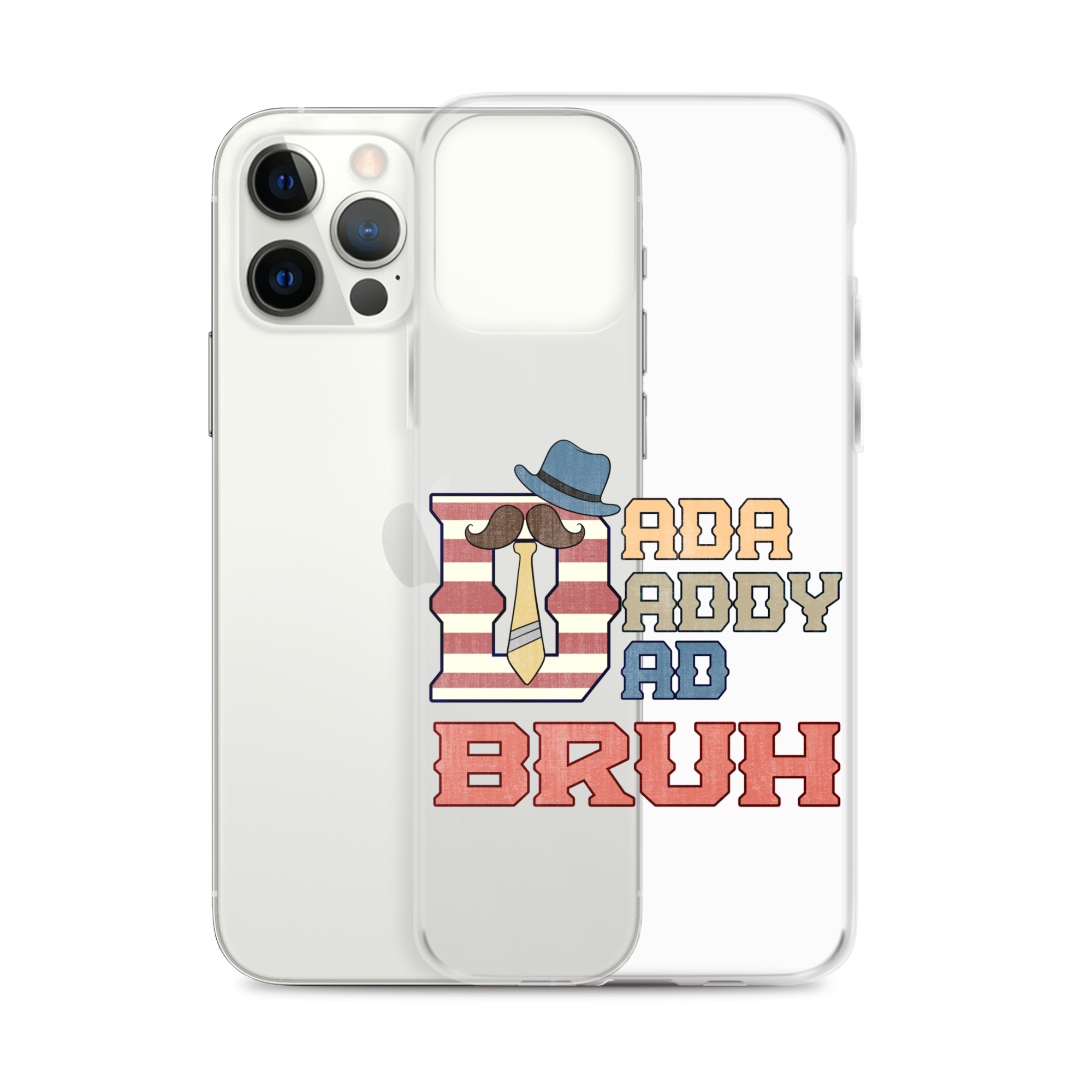 Dada Daddy Dad Bruh Clear Case for iPhone®