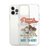 Daddy & Daughter Not Always Eye to Eye But Always Heart To Heart Clear Case for iPhone®