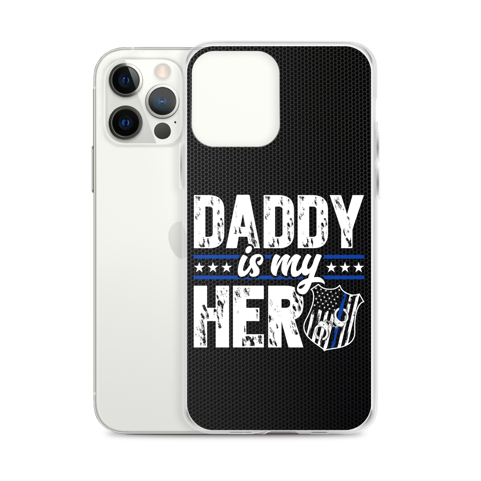 Daddy Is My Hero Clear Case for iPhone®