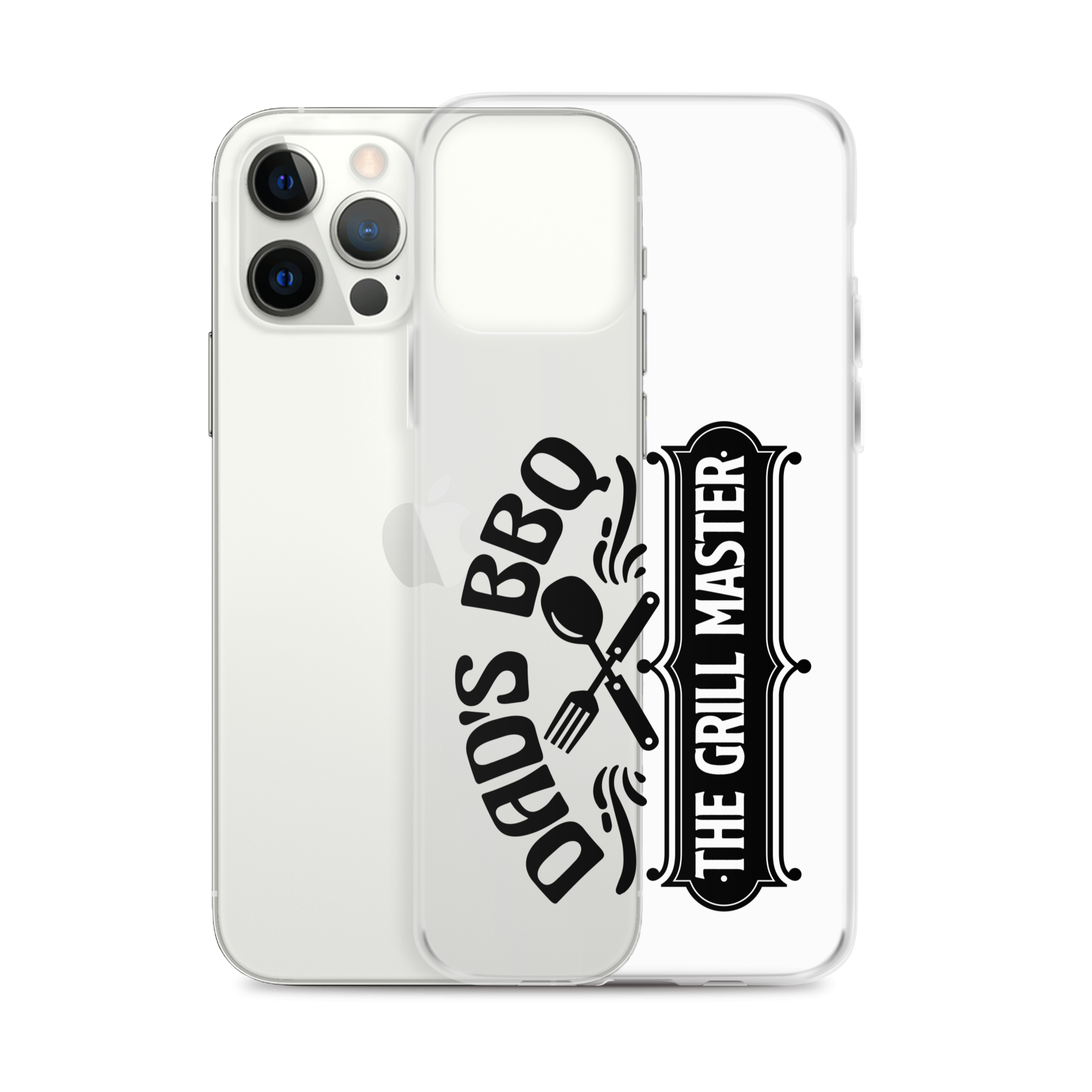 Dad's BBQ The Grill Master Clear Case for iPhone®