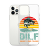 Dilf Damn I Love Fishing Clear Case for iPhone®