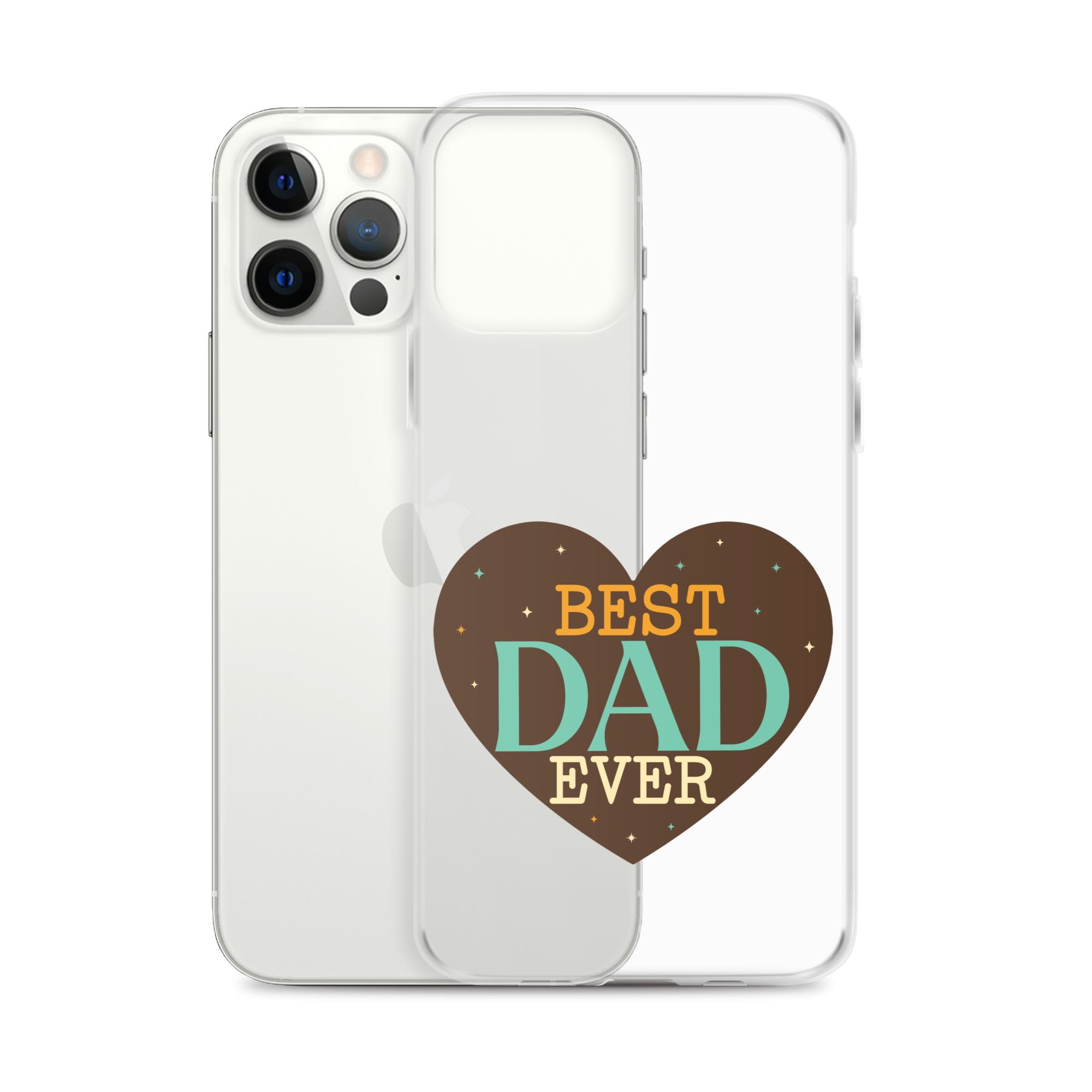 Best Dad Ever Clear Case for iPhone®