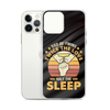 Dad Of Twins Twice The Love Half The Sleep Clear Case for iPhone®