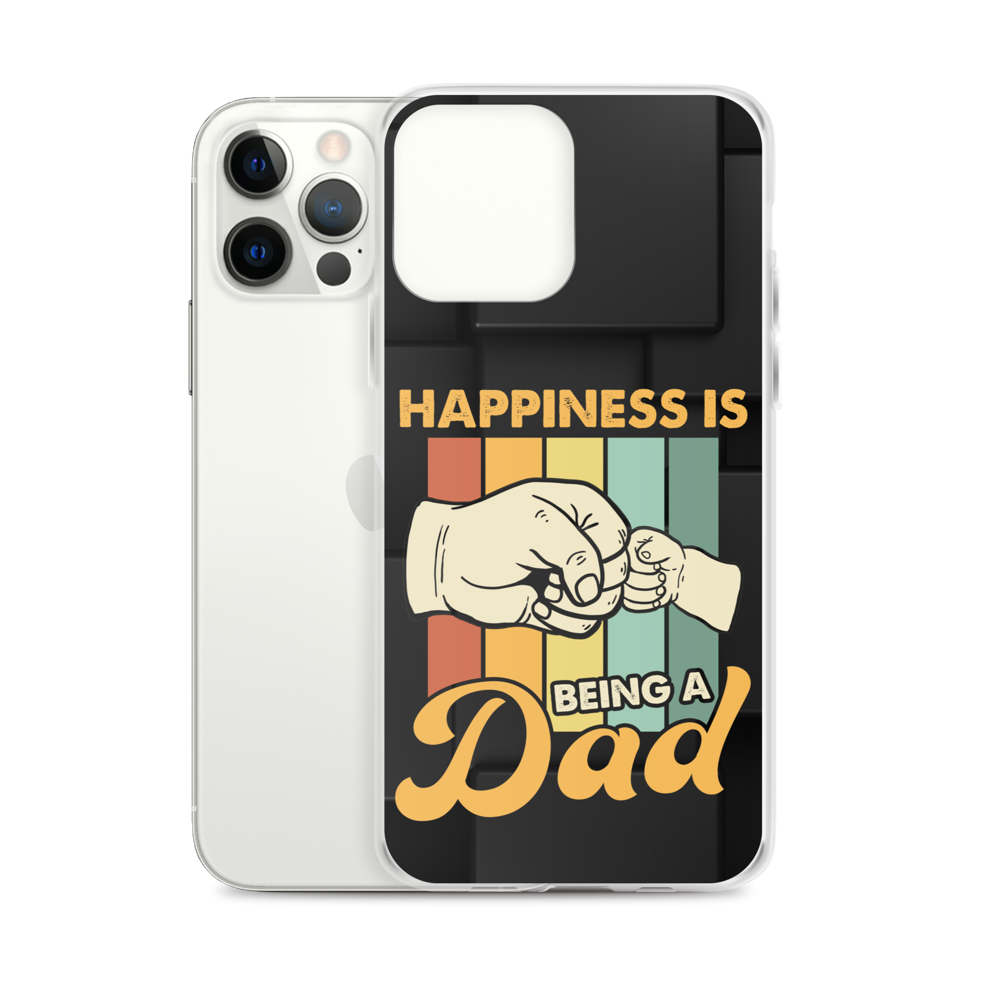 Happiness Is Being A Dad Clear Case for iPhone®