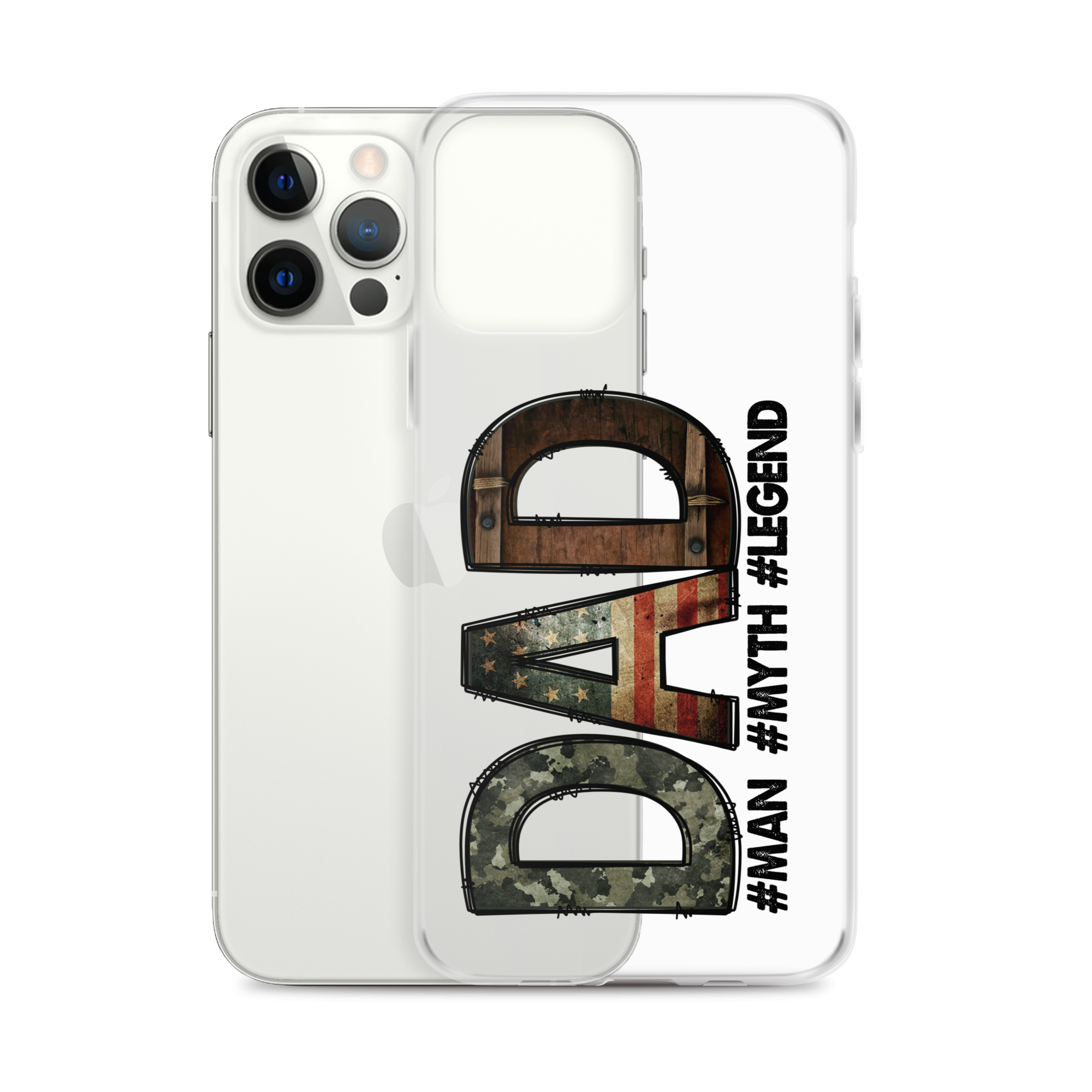 Dad #Man #Myth #Legend Clear Case for iPhone®