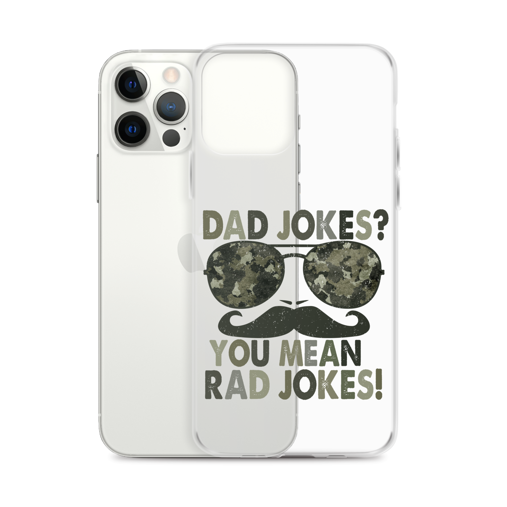 Dad Jokes? You Mean Rad Jokes Clear Case for iPhone®