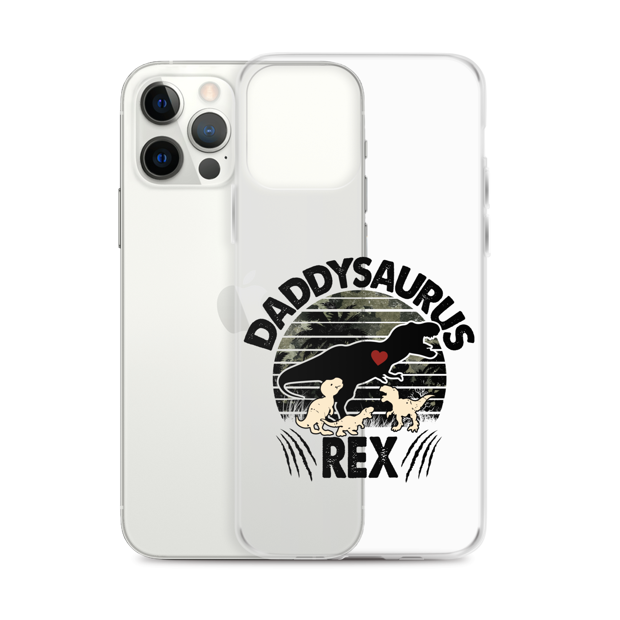 Daddysaurus Rex Clear Case for iPhone®