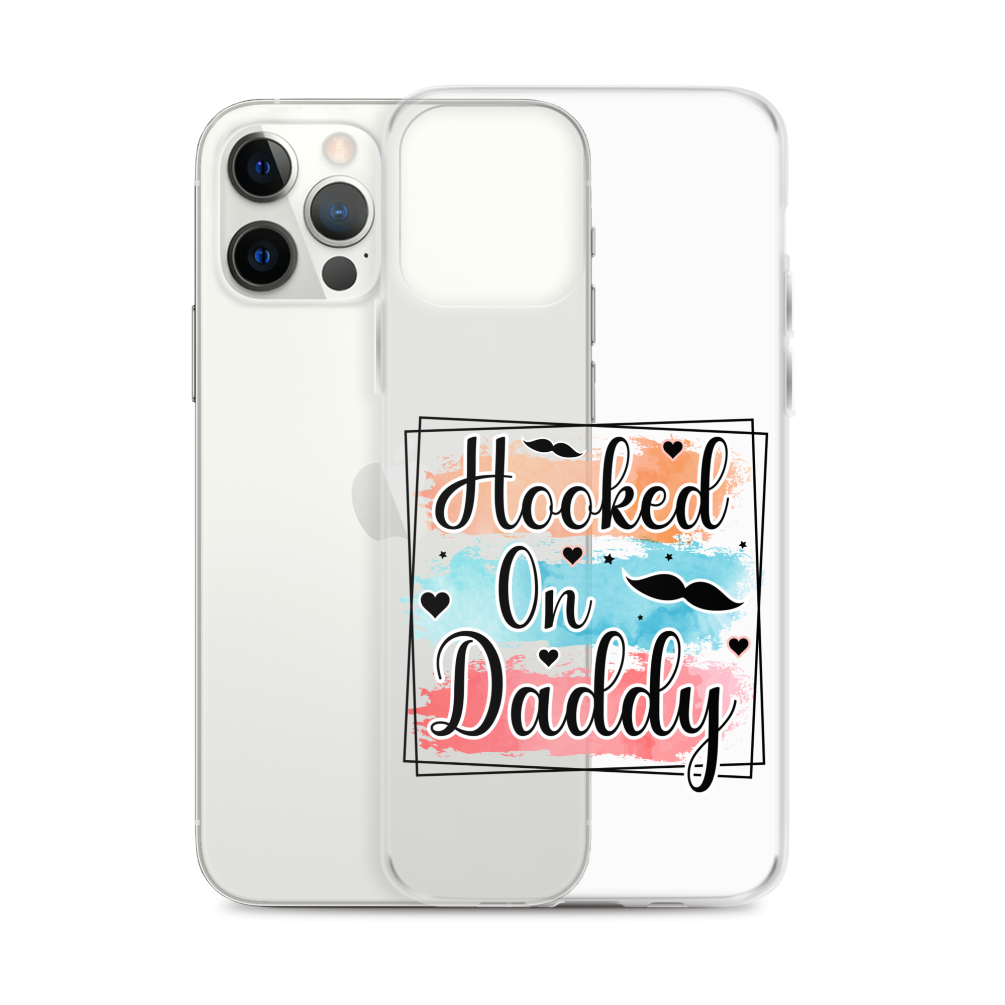 Hooked On Daddy Clear Case for iPhone®