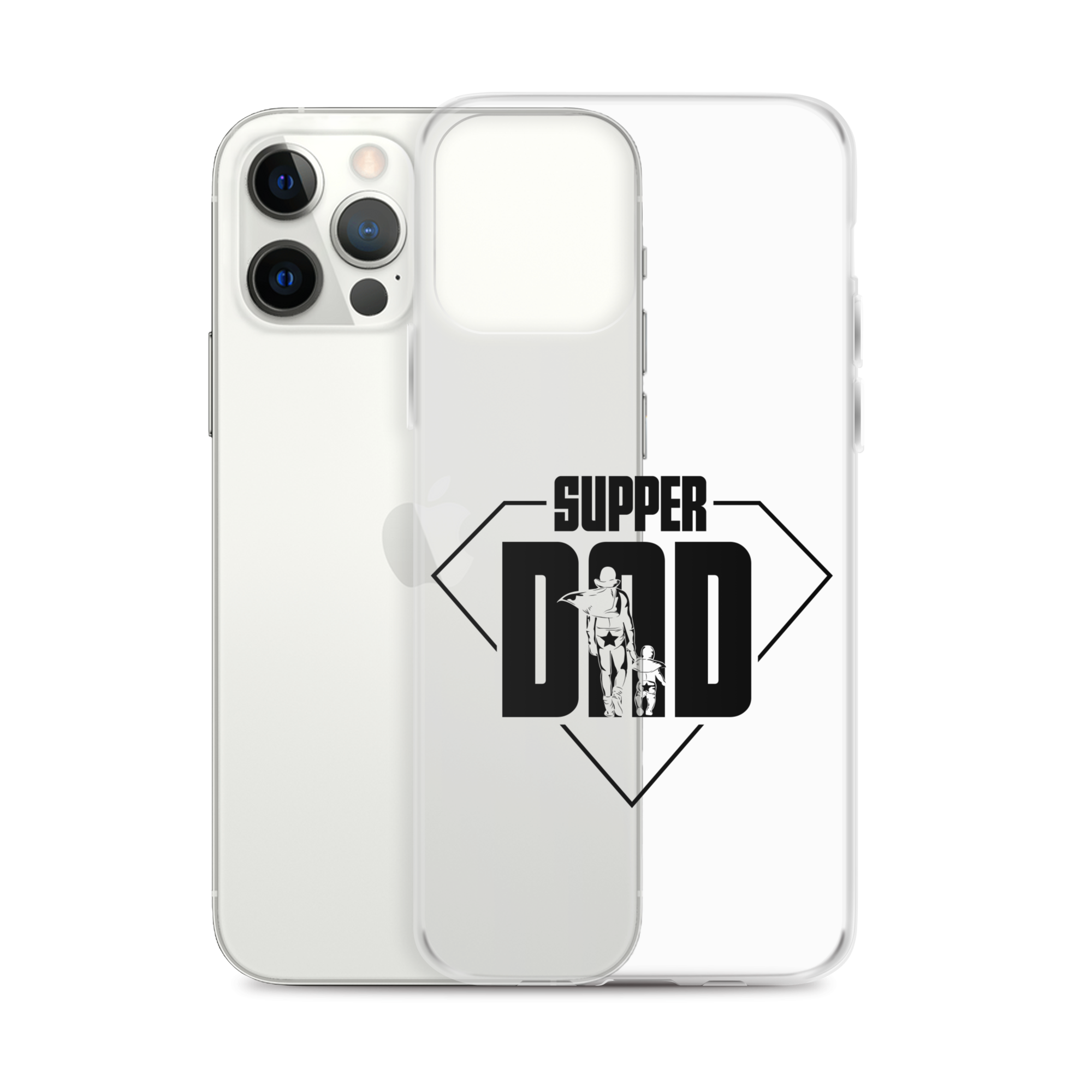 Super Dad Clear Case for iPhone®