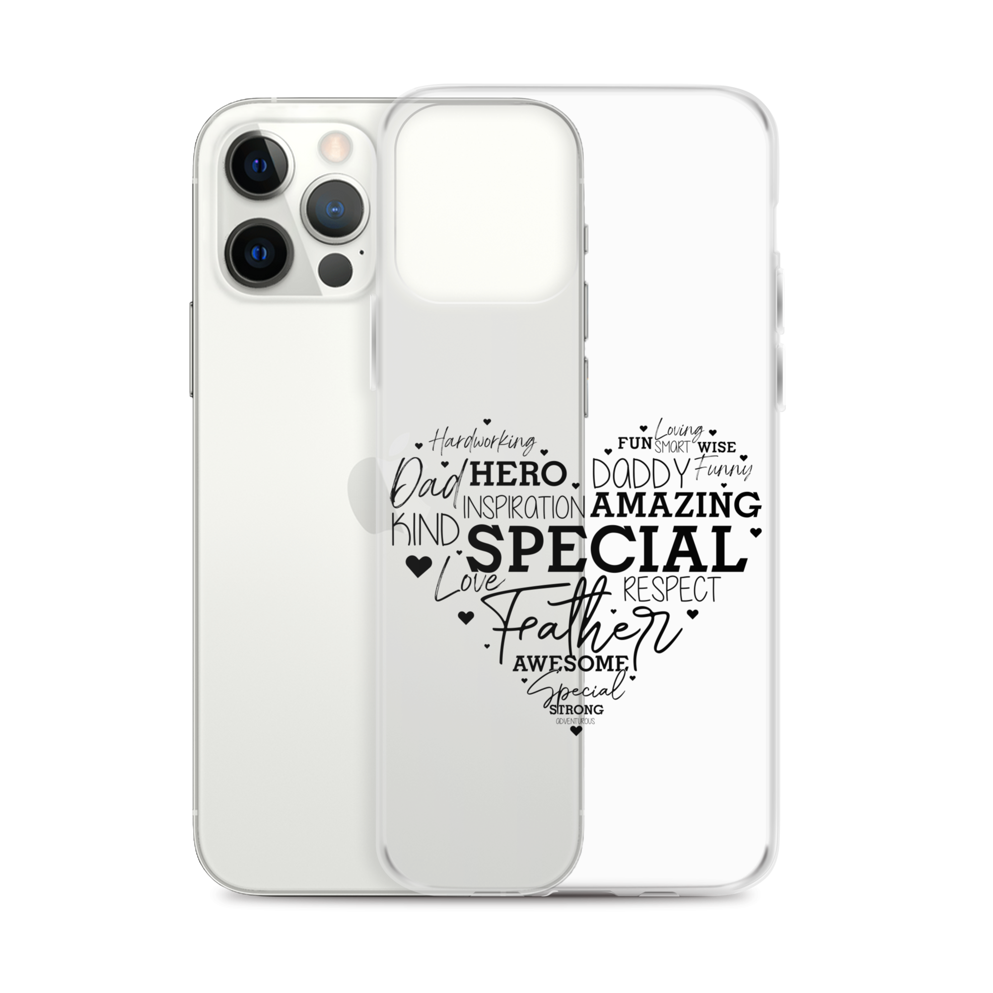 Father Special Hero Amazing Clear Case for iPhone®