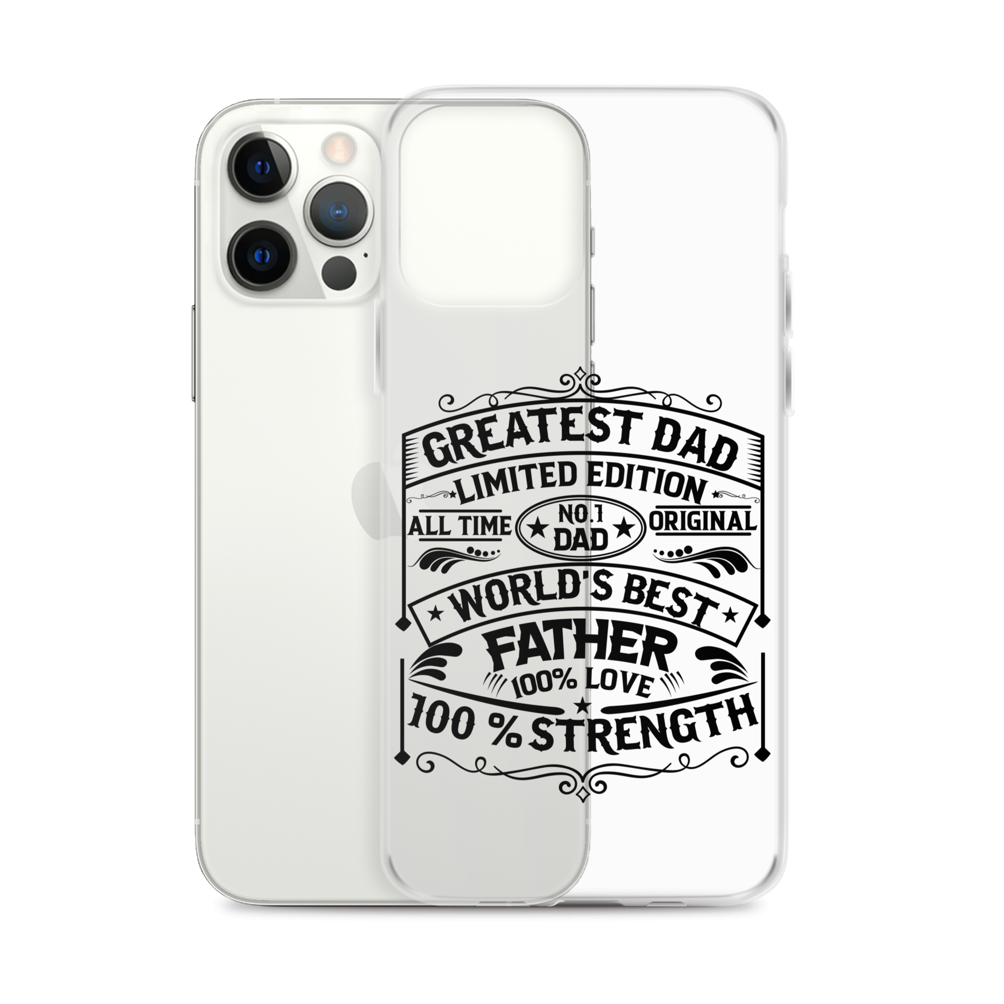 Greatest Dad Limited Edition All Time Clear Case for iPhone®