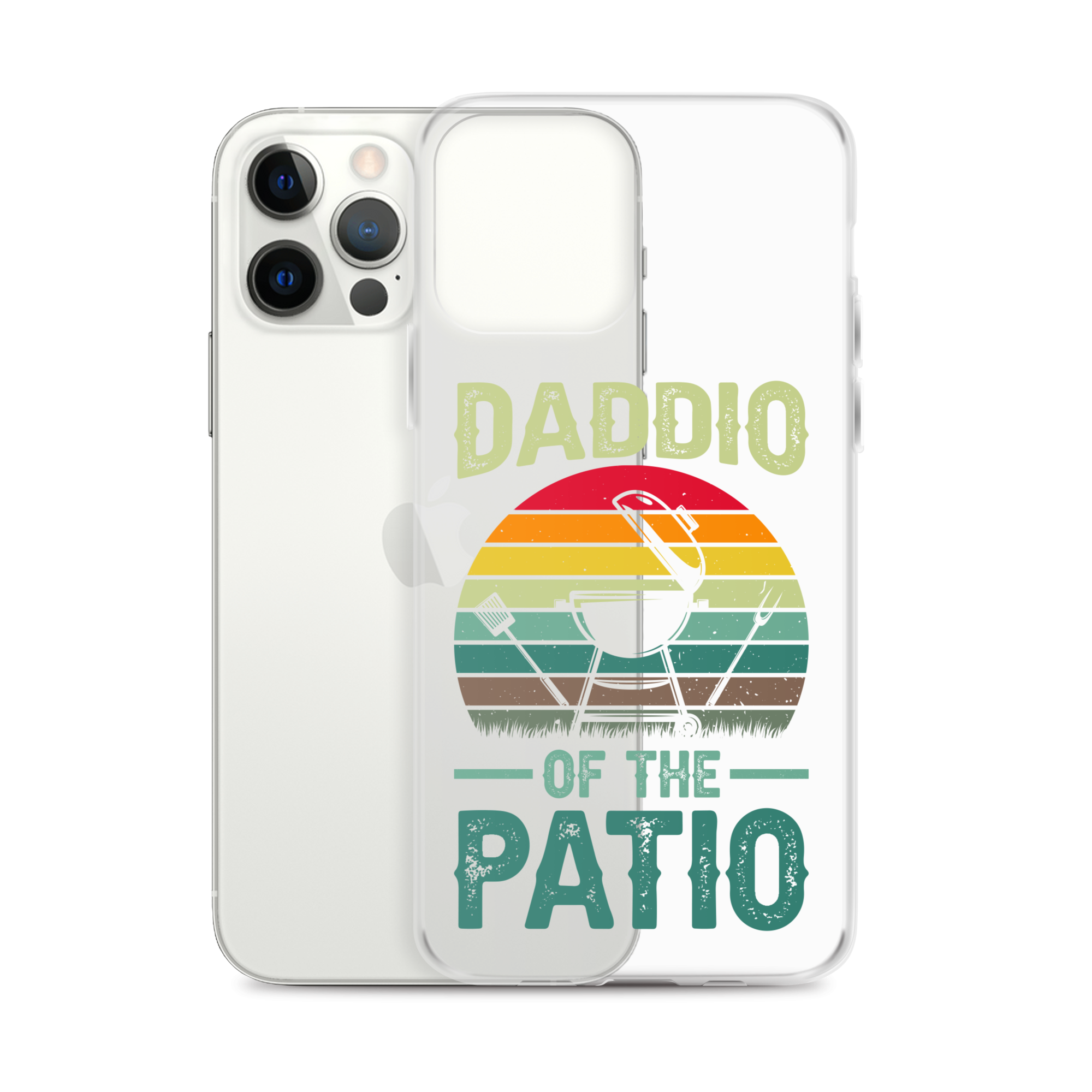 Daddio Of The Patio Clear Case for iPhone®