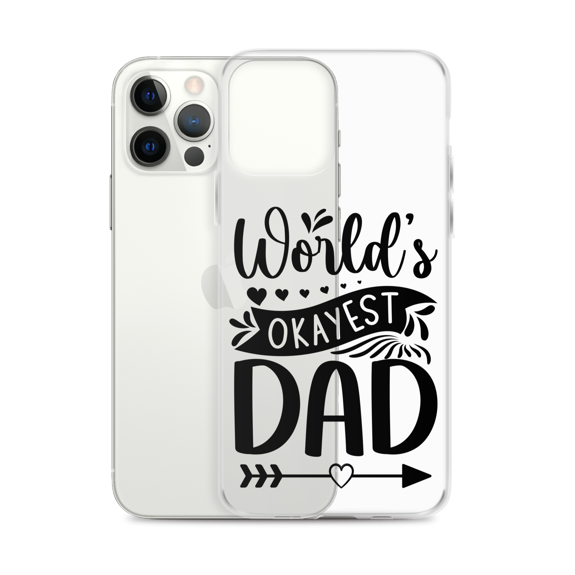 Original And The Best Daddy Establish 2024 Clear Case for iPhone®