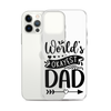 Original And The Best Daddy Establish 2024 Clear Case for iPhone®