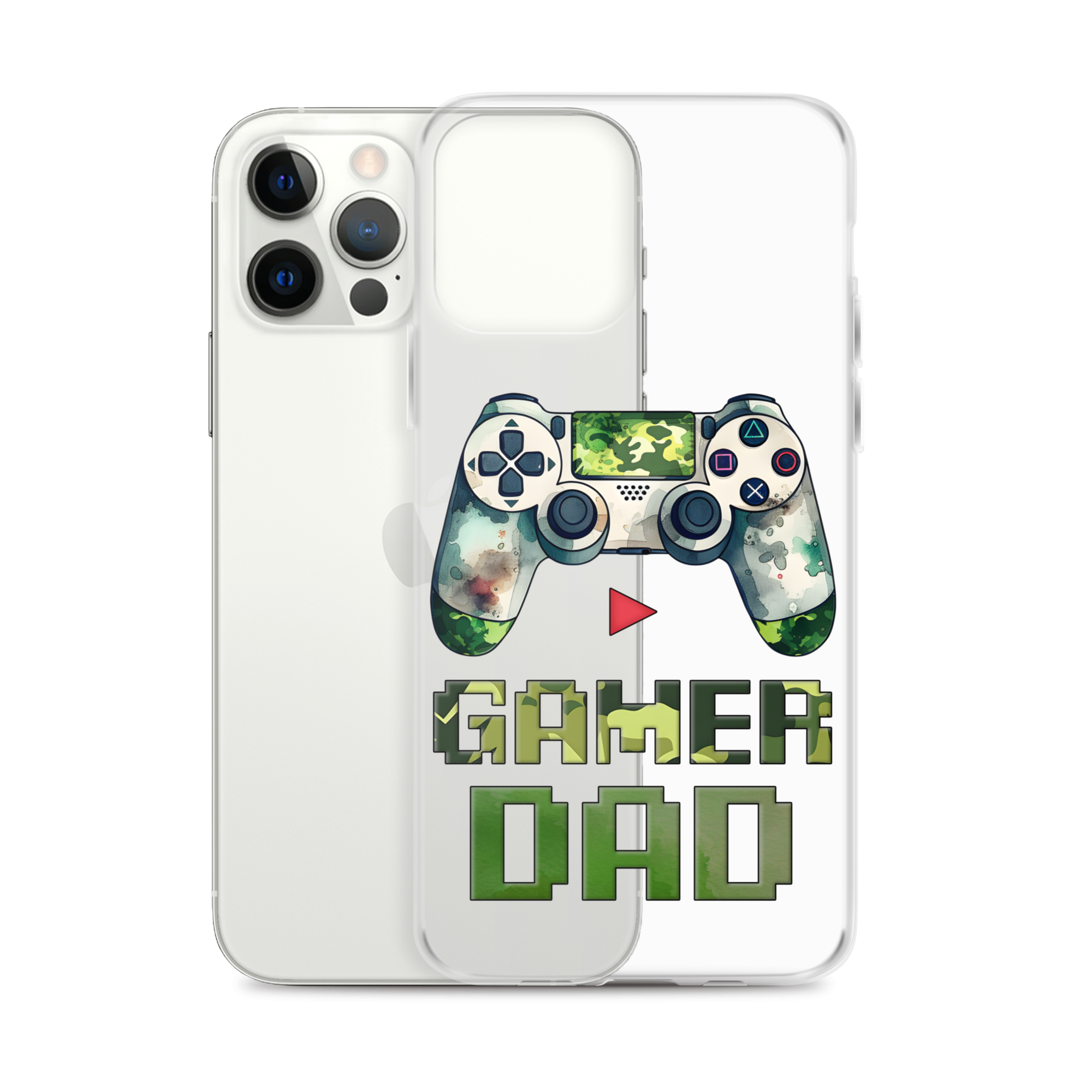 Gamer Dad Clear Case for iPhone®