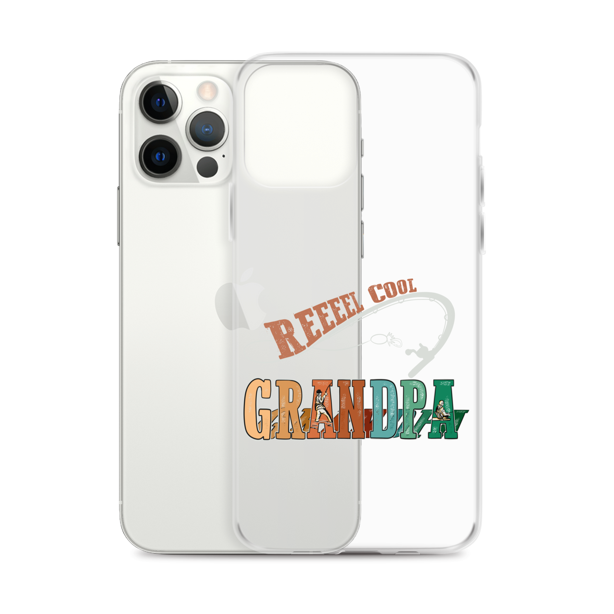 Reel Cool Grandpa Clear Case for iPhone®