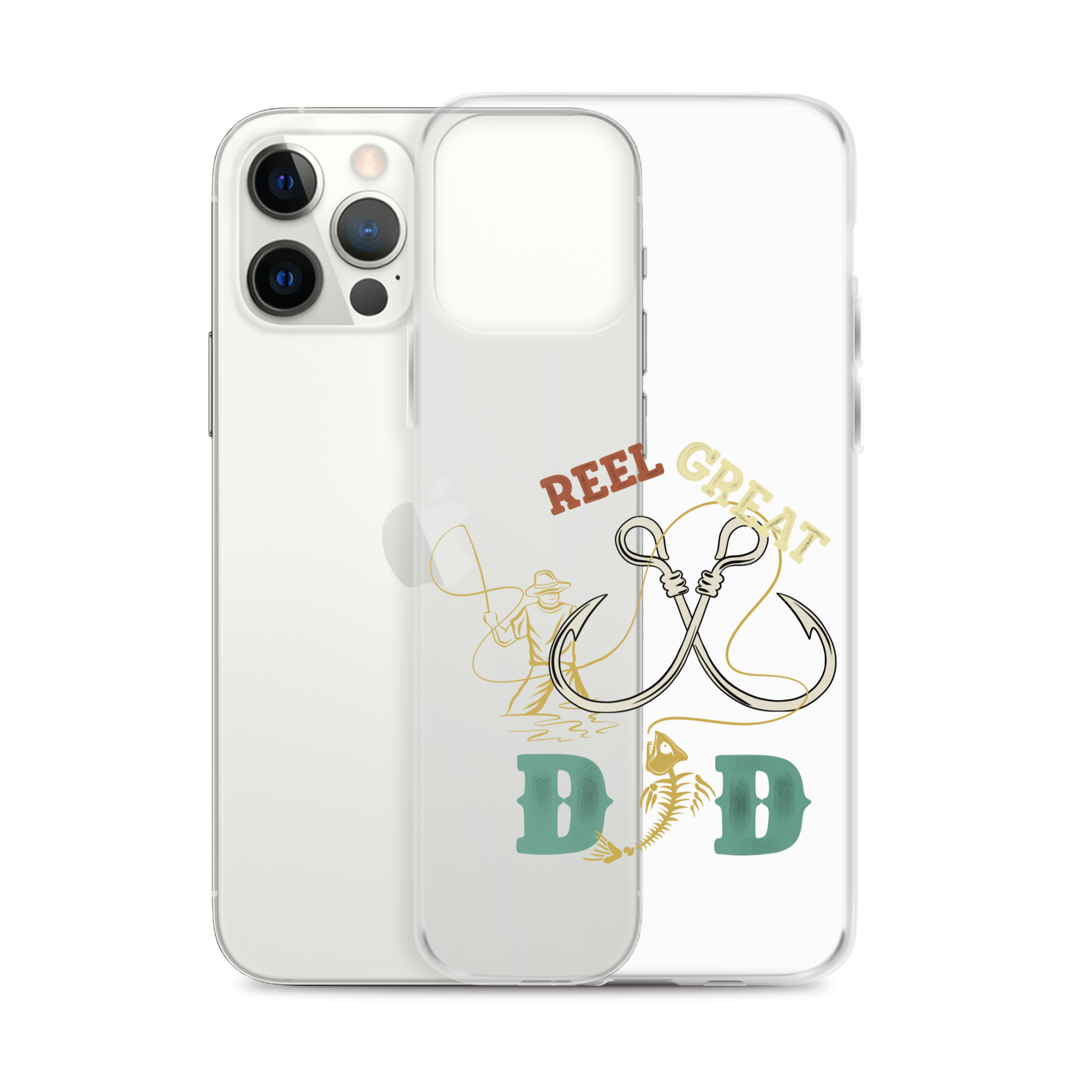 Reel Great Dad Clear Case for iPhone®