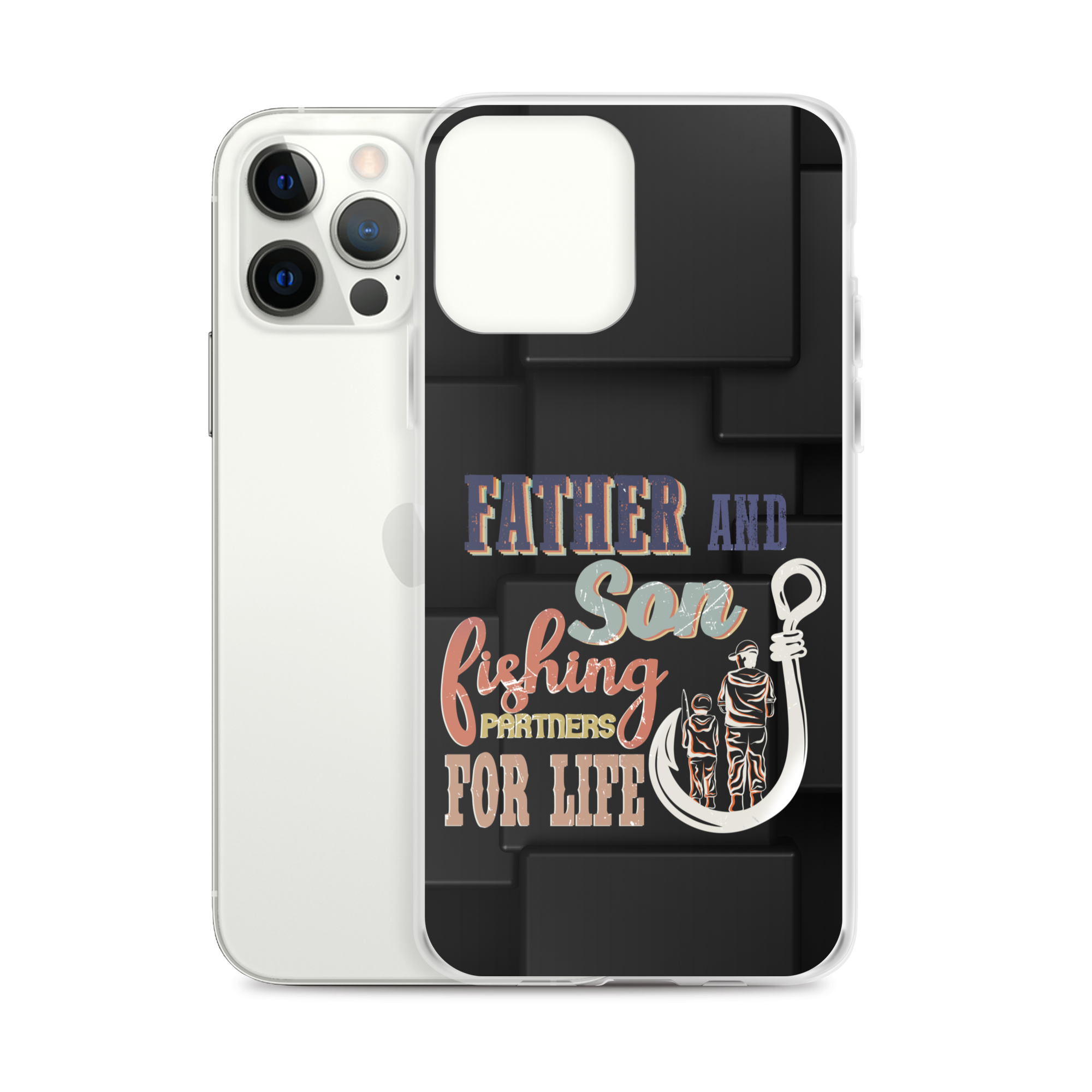 Father And Son Fishing Partners For Life Clear Case for iPhone®