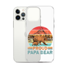 Proud Papa Bear Clear Case for iPhone®