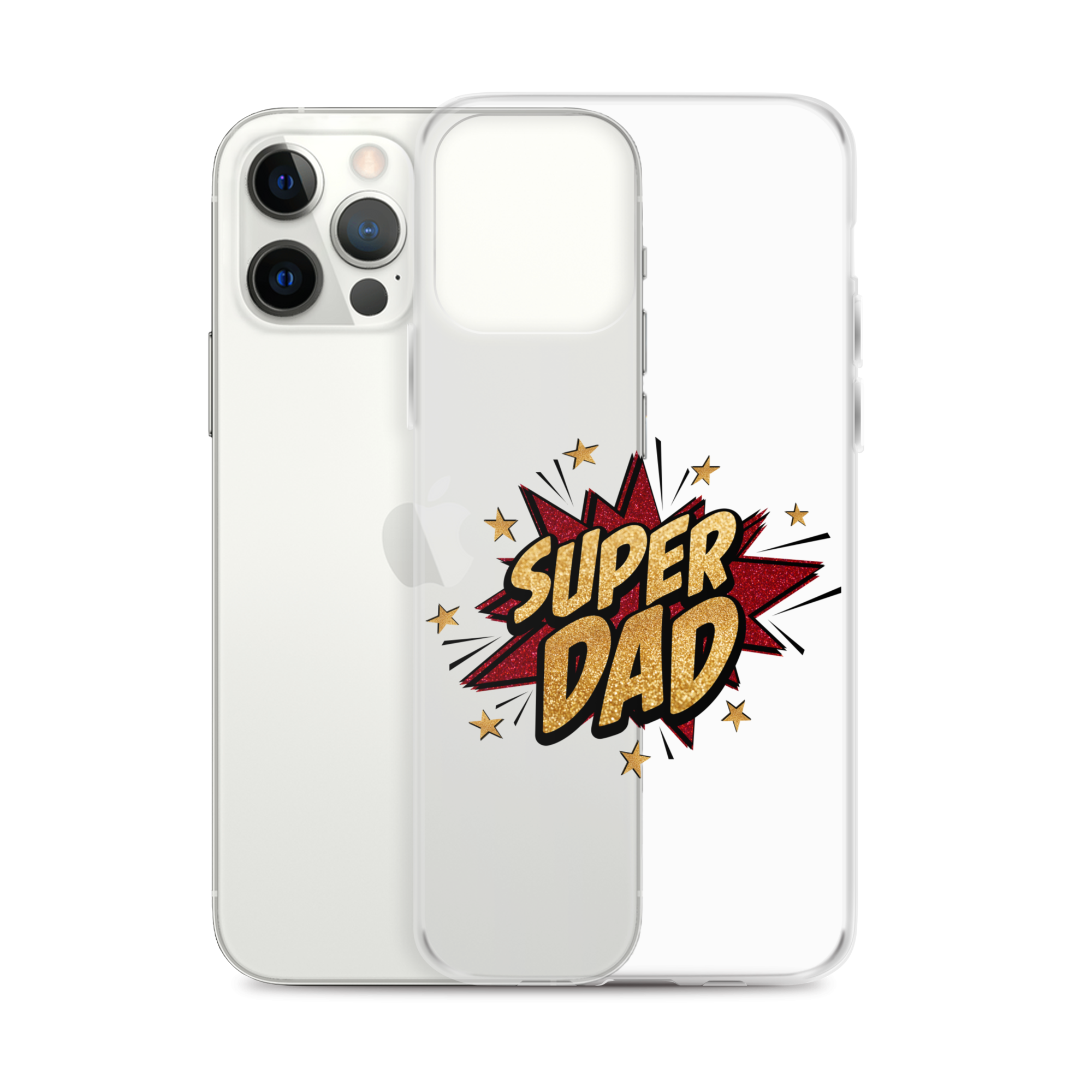 Super Dad Clear Case for iPhone®