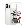 My Heart Is On That Field Clear Case for iPhone®