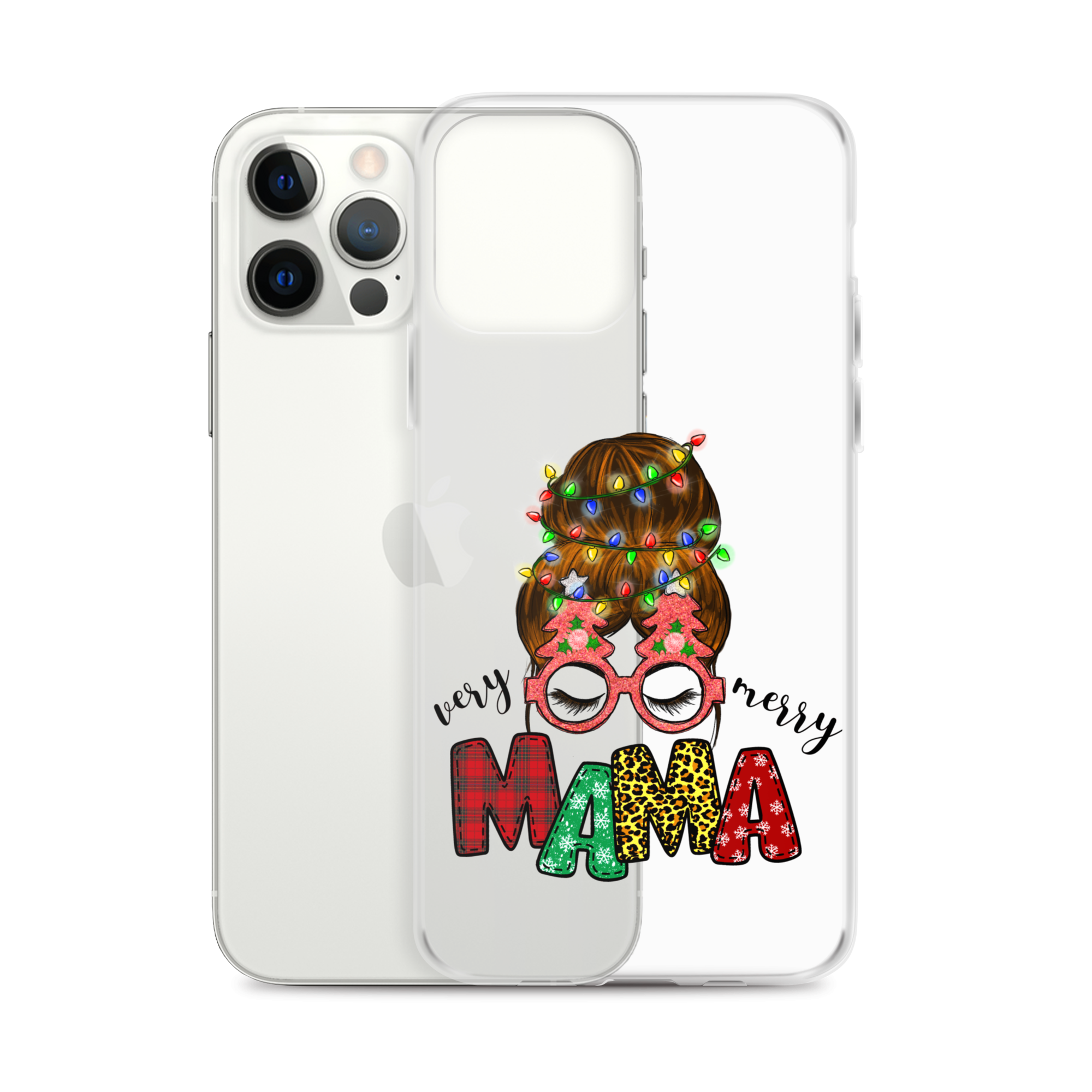 My Merry Mama Clear Case for iPhone®