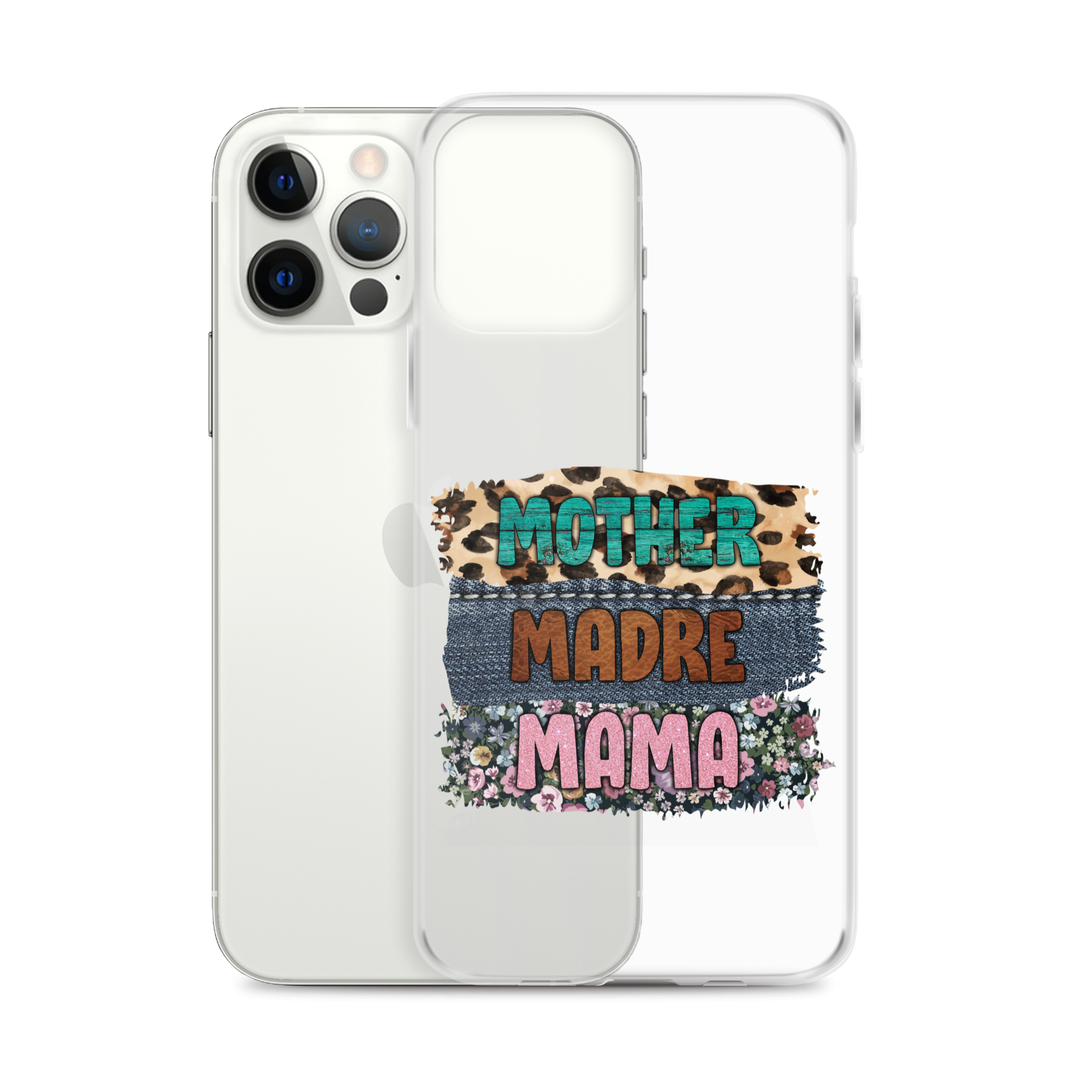 Mother, Mader, Mama Clear Case for iPhone®